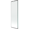Mexen Next paravan cadă 1-aripă 60 x 150 cm, Model negru, Albă - 895-060-000-00-70-20