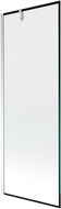 Mexen Next paravan pentru cadă cu 1 panou, 70 x 150 cm, ramă neagră, crom - 895-070-000-00-70-01