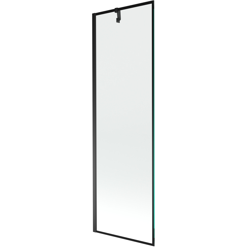 Mexen Next paravan de cadă cu 1 aripă 60 x 150 cm, ramă neagră, negru - 895-060-000-00-70-70