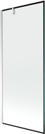 Mexen Next 1-szárnyú zuhanyfal 80 x 150 cm, fekete keret, króm - 895-080-000-00-70-01