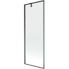 Mexen Next paravan pentru cadă cu 1 canat 70 x 150 cm, ramă neagră, negru - 895-070-000-00-70-70
