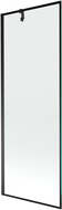 Mexen Next paravan de cadă cu 1 aripă 70 x 150 cm, ramă neagră, negru - 895-070-000-00-70-70