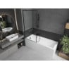 Mexen Next paravan cadă 1-aripă 80 x 150 cm, Model negru, Neagră - 895-080-000-00-70-70