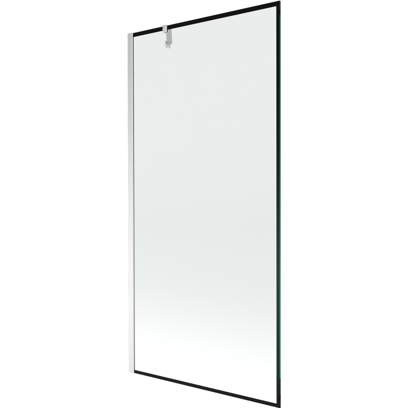 Mexen Next paravan cadă 1-aripă 90 x 150 cm, Model negru, Crom - 895-090-000-00-70-01
