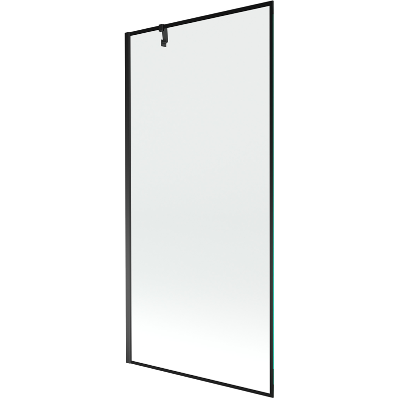 Mexen Next paravan de baie cu 1 canat 90 x 150 cm, cadru negru, negru - 895-090-000-00-70-70