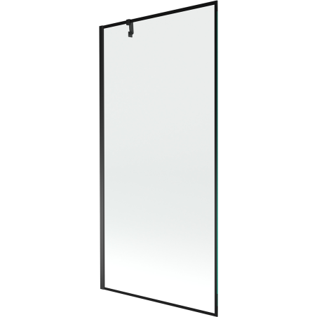 Mexen Next paravan de baie cu 1 canat 90 x 150 cm, cadru negru, negru - 895-090-000-00-70-70