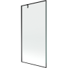 Mexen Next paravan de baie cu 1 canat 90 x 150 cm, cadru negru, negru - 895-090-000-00-70-70