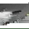 Mexen Next paravan cadă 1-aripă 100 x 150 cm, Model negru, Albă - 895-100-000-00-70-20