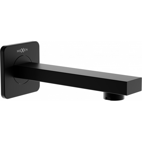 Mexen Cube robinet de cadă montat pe perete, negru - 79370-70