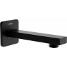 Mexen Cube robinet de cadă montat pe perete, negru - 79370-70