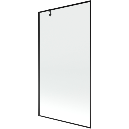 Mexen Next zuhany paraván egy szárnyú 100 x 150 cm, fekete keret, fekete - 895-100-000-00-70-70