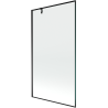 Mexen Next paravan de baie cu 1 panou 100 x 150 cm, ramă neagră, negru - 895-100-000-00-70-70