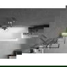 Mexen Next paravan cadă 1-aripă 50 x 150 cm, Model negru, Crom - 895-050-000-00-77-01
