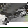 Mexen Next paravan cadă 1-aripă 50 x 150 cm, Model negru, Auriu - 895-050-000-00-77-50