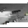Mexen Next paravan cadă 1-aripă 60 x 150 cm, Model negru, Crom - 895-060-000-00-77-01