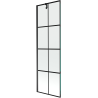 Mexen Next paravan cadă 1-aripă 60 x 150 cm, Model negru, Neagră - 895-060-000-00-77-70