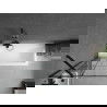 Mexen Next paravan cadă 1-aripă 70 x 150 cm, Model negru, Neagră - 895-070-000-00-77-70