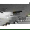 Mexen Next paravan cadă 1-aripă 80 x 150 cm, Model negru, Auriu - 895-080-000-00-77-50