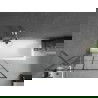 Mexen Next paravan cadă 1-aripă 100 x 150 cm, Model negru, Crom - 895-100-000-00-77-01