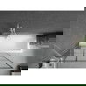 Mexen Next paravan de baie cu 1 panou 100 x 150 cm, grilă neagră, alb - 895-100-000-00-77-20