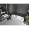 Mexen Next paravan cadă 1-aripă 100 x 150 cm, Model negru, Neagră - 895-100-000-00-77-70
