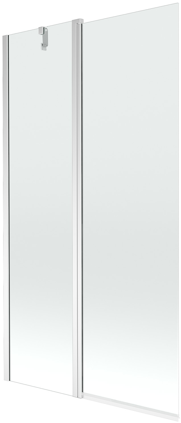 Mexen Flip paravan cadă 1-aripă 100 x 150 cm, Transparent, Crom - 894-100-101-01-00