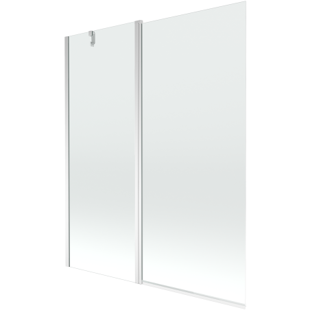 Mexen Flip panou de cada două aripi 140 x 150 cm, transparent, crom - 894-140-101-01-00