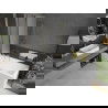 Mexen Flip paravan cadă 1-aripă 80 x 150 cm, Înghețat, Aurie - 894-080-101-50-30