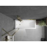 Mexen Flip paravan cadă cu 2 panouri 80 x 150 cm, satin, aurit - 894-080-101-50-30