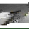Mexen Flip paravan cadă 1-aripă 100 x 150 cm, Înghețat, Aurie - 894-100-101-50-30