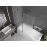 Mexen Flip paravan de cadă pentru baie, cu 2 aripi, 120 x 150 cm, mat, crom - 894-120-101-01-30