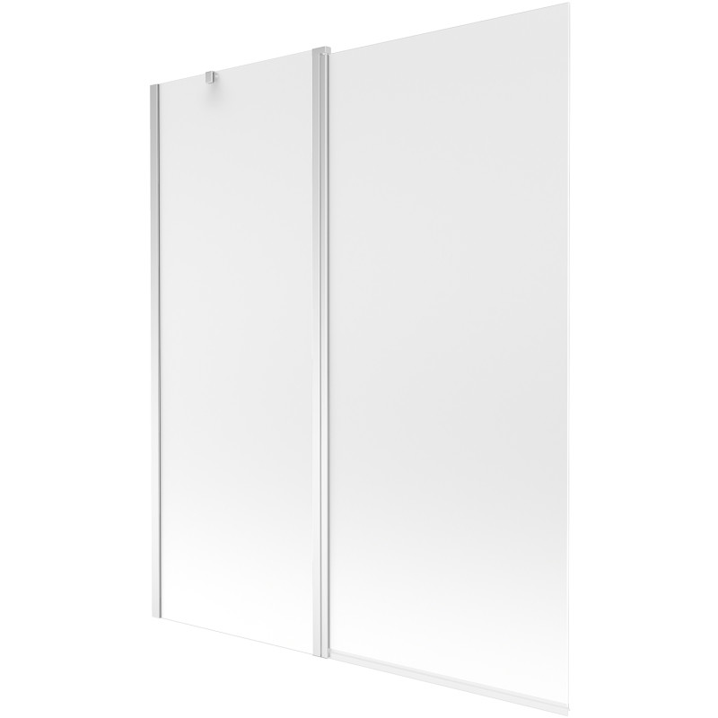 Mexen Flip paravan de baie cu 2 uși 140 x 150 cm, mat, crom - 894-140-101-01-30