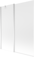 Mexen Flip paravan cadă 1-aripă 140 x 150 cm, Înghețat, Crom - 894-140-101-01-30