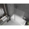 Mexen Flip paravan de cadă cu 2 uși, 140 x 150 cm, mat, crom - 894-140-101-01-30