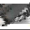 Mexen Castor paravan cadă 2-aripi 100 x 150 cm, Transparent, Neagră - 892-100-002-70-00