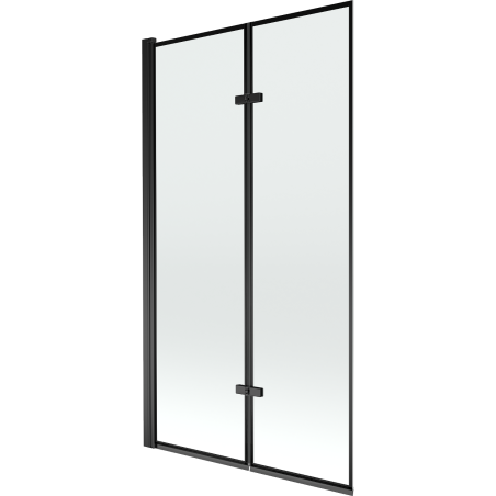 Mexen Castor paravan cadă 2-aripi 100 x 150 cm, Model negru, Neagră - 892-100-002-70-70