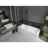 Mexen Castor paravan cadă 2-aripi 120 x 150 cm, Model negru, Neagră - 892-120-002-70-77