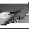 Mexen Flip paravan cadă 1-aripă 80 x 150 cm, Transparent, Neagră - 894-080-101-70-00