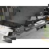 Mexen Flip paravan cadă 1-aripă 80 x 150 cm, Transparent, Neagră - 894-080-101-70-00