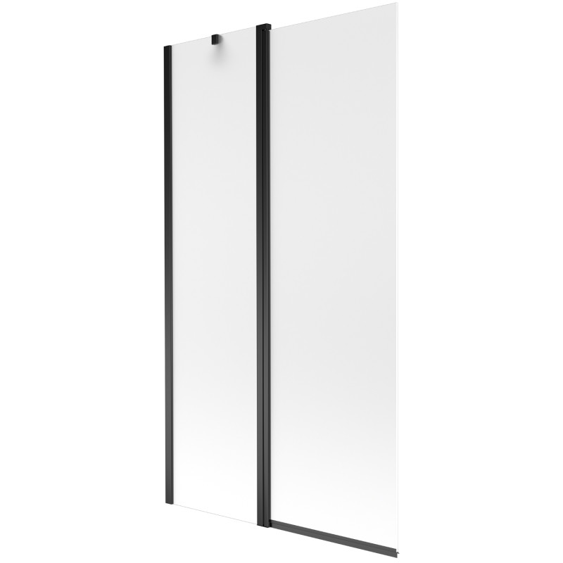 Mexen Flip paravan de cadă cu 2 uși 100 x 150 cm, mat, negru - 894-100-101-70-30