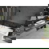 Mexen Flip paravan cadă 1-aripă 80 x 150 cm, Model negru, Neagră - 894-080-101-70-70