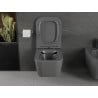 Mexen Madox vas WC fără margini cu capac soft close slim, duroplast, gri închis mat - 30154061