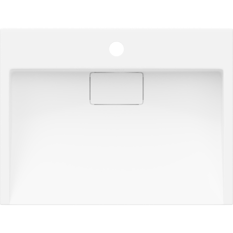 Mexen Ava konglomerát mosdó, munkalapra helyezhető 1/O 50 x 38 cm, fehér - 23015001