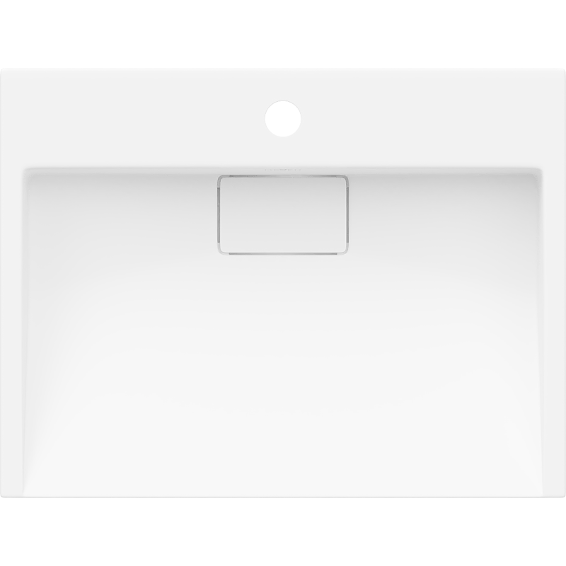 Mexen Ava lavoar de blat din conglomerat 1/O 50 x 38 cm, alb - 23015001