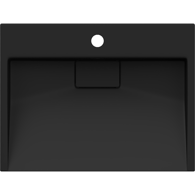 Mexen Ava pultra szerelhető mosdó konglomerátumból 1/O 50 x 38 cm, fekete - 23015071
