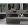 Mexen Ava chiuvetă de blat din conglomerat B/O 50 x 38 cm, neagră - 23015070
