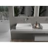 Mexen Ava lavoar deasupra blatului din conglomerat B/O 60 x 38 cm, alb - 23016000