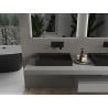 Mexen Ava chiuvetă de blat din conglomerat B/O 60 x 38 cm, neagră - 23016070