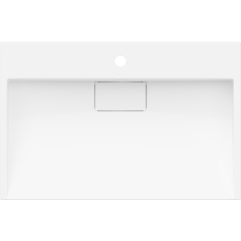 Mexen Ava műkő pultba süllyesztett mosdókagyló 1/O 70 x 46 cm, fehér - 23017001