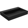 Mexen Ava lavoar deasupra blatului din conglomerat 1/O 70 x 46 cm, negru - 23017071
